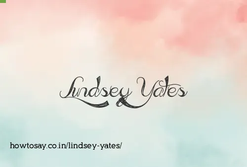 Lindsey Yates