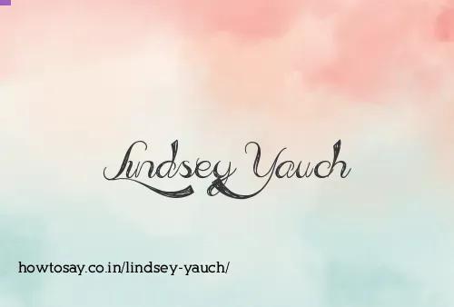 Lindsey Yauch
