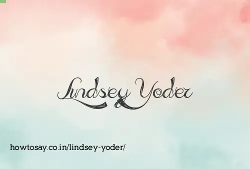 Lindsey Yoder