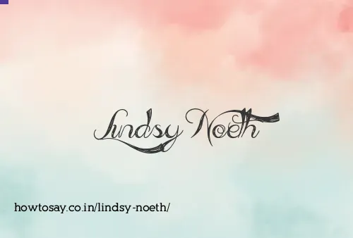 Lindsy Noeth