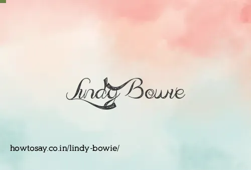 Lindy Bowie