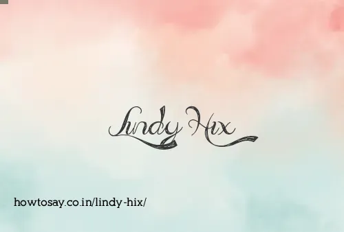 Lindy Hix