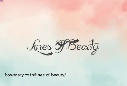 Lines Of Beauty
