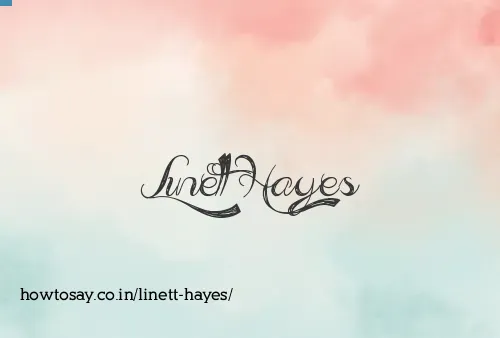 Linett Hayes