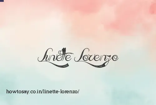 Linette Lorenzo