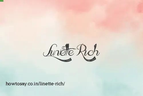 Linette Rich