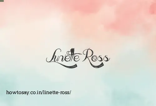 Linette Ross