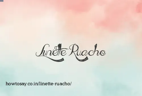 Linette Ruacho