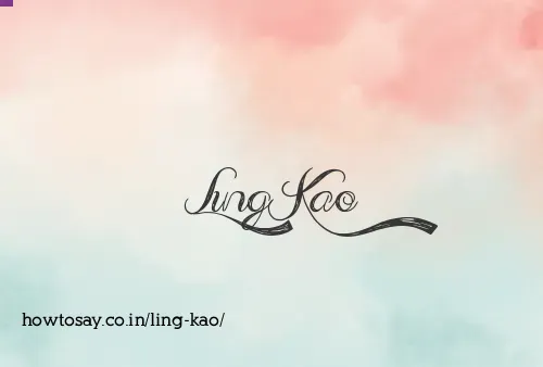 Ling Kao