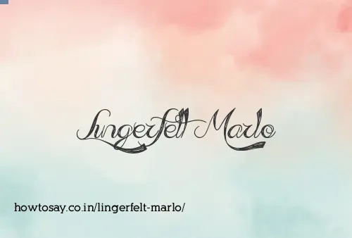 Lingerfelt Marlo