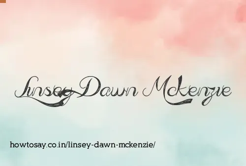 Linsey Dawn Mckenzie