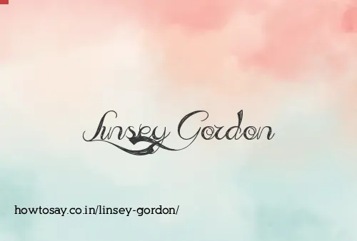 Linsey Gordon