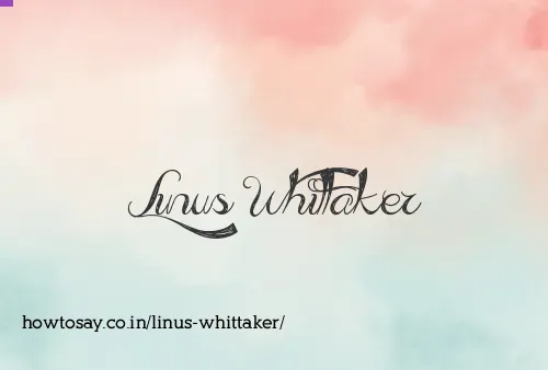 Linus Whittaker