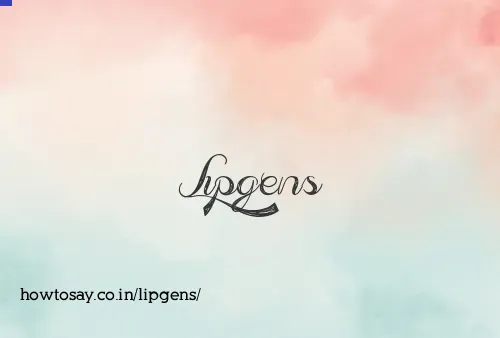Lipgens