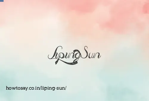Liping Sun