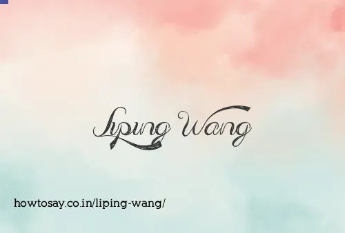 Liping Wang