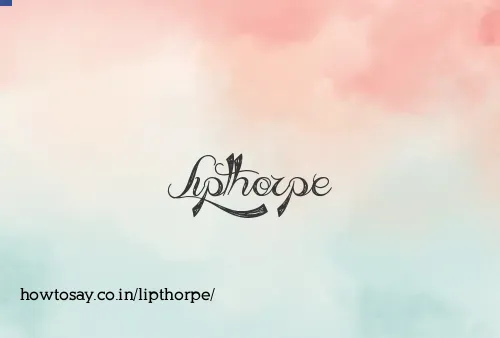 Lipthorpe