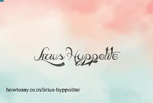 Lirius Hyppolite
