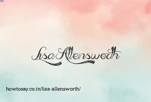 Lisa Allensworth