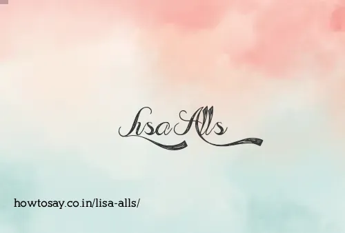 Lisa Alls