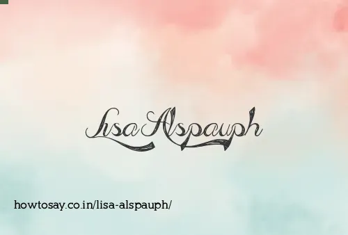 Lisa Alspauph