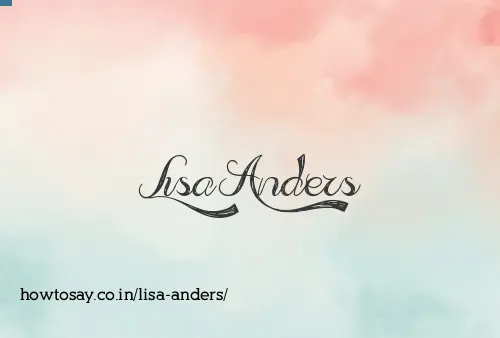Lisa Anders