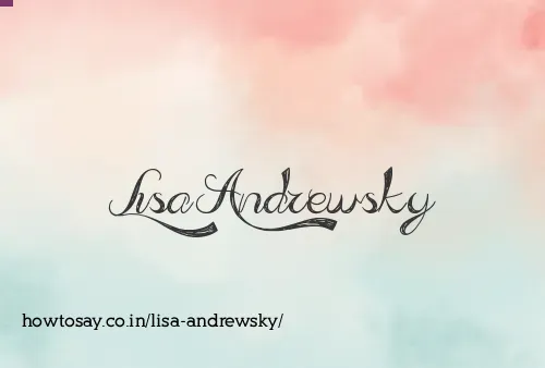 Lisa Andrewsky