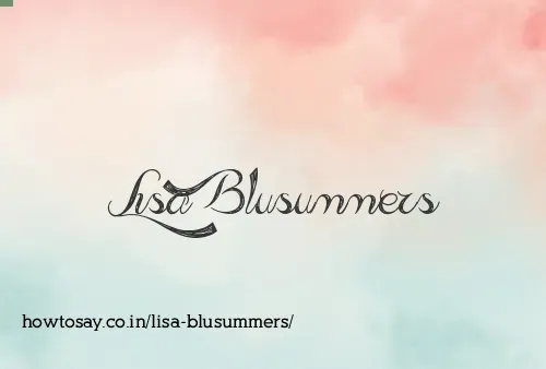 Lisa Blusummers