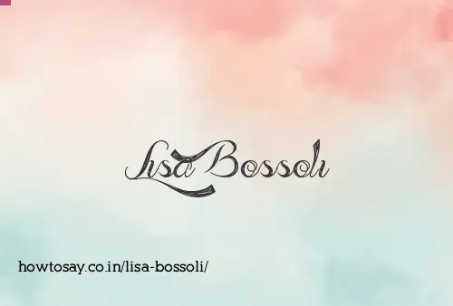 Lisa Bossoli
