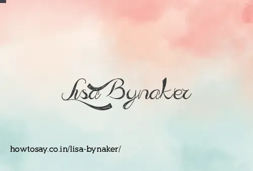Lisa Bynaker
