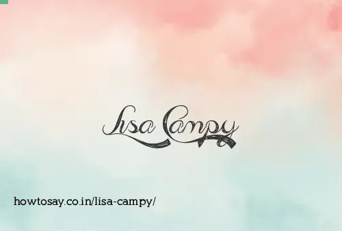 Lisa Campy