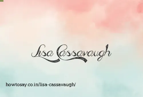Lisa Cassavaugh