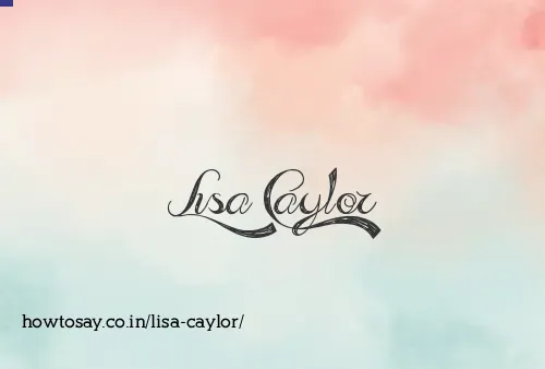 Lisa Caylor