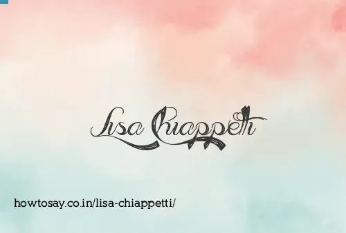 Lisa Chiappetti