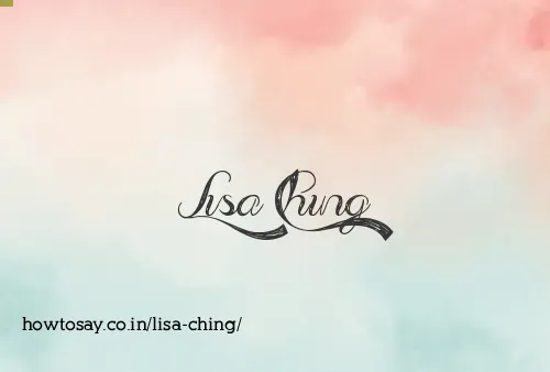 Lisa Ching