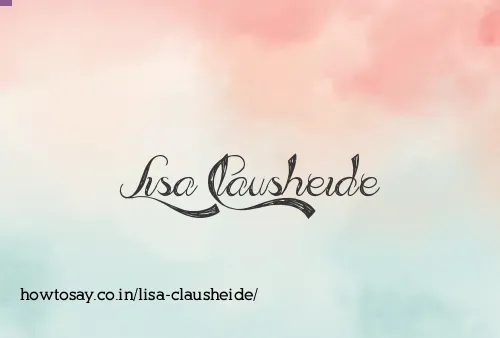 Lisa Clausheide