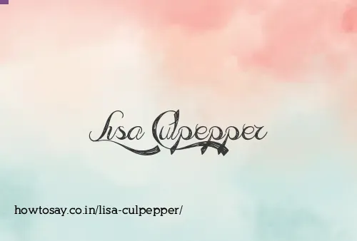 Lisa Culpepper