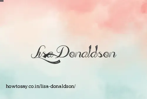 Lisa Donaldson