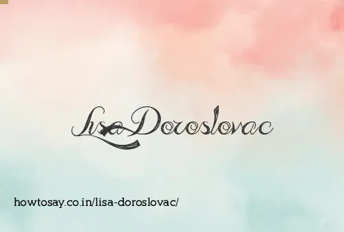Lisa Doroslovac