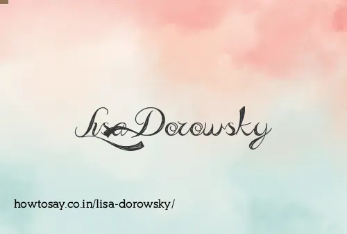 Lisa Dorowsky