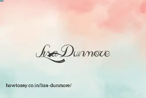 Lisa Dunmore