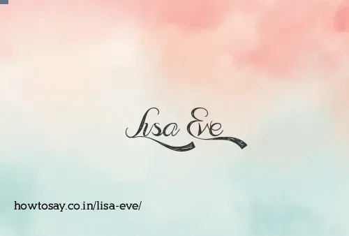 Lisa Eve