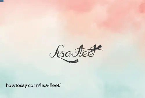 Lisa Fleet