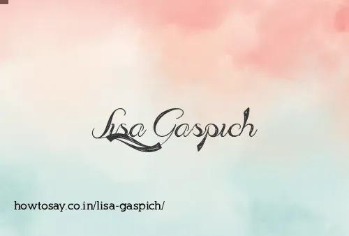 Lisa Gaspich
