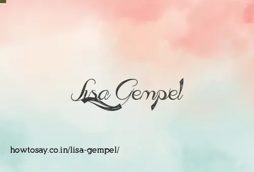 Lisa Gempel
