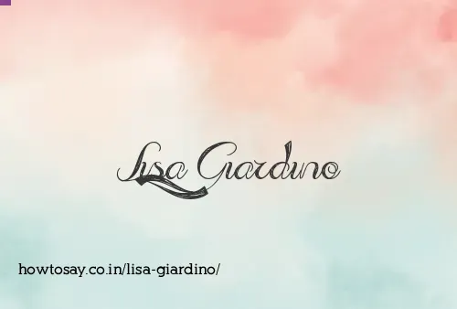 Lisa Giardino