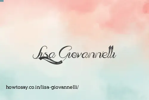 Lisa Giovannelli