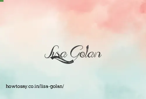 Lisa Golan