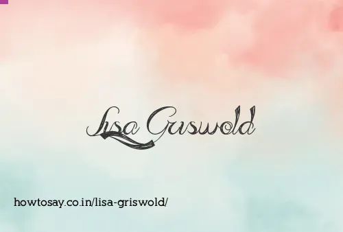 Lisa Griswold
