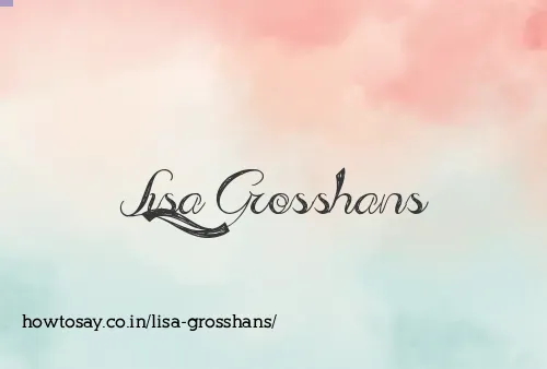 Lisa Grosshans